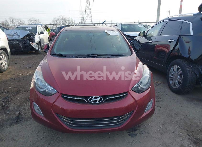 Photo 12 of 2013 Hyundai Elantra LIMITED (VIN 5NPDH4AE4DH406626)