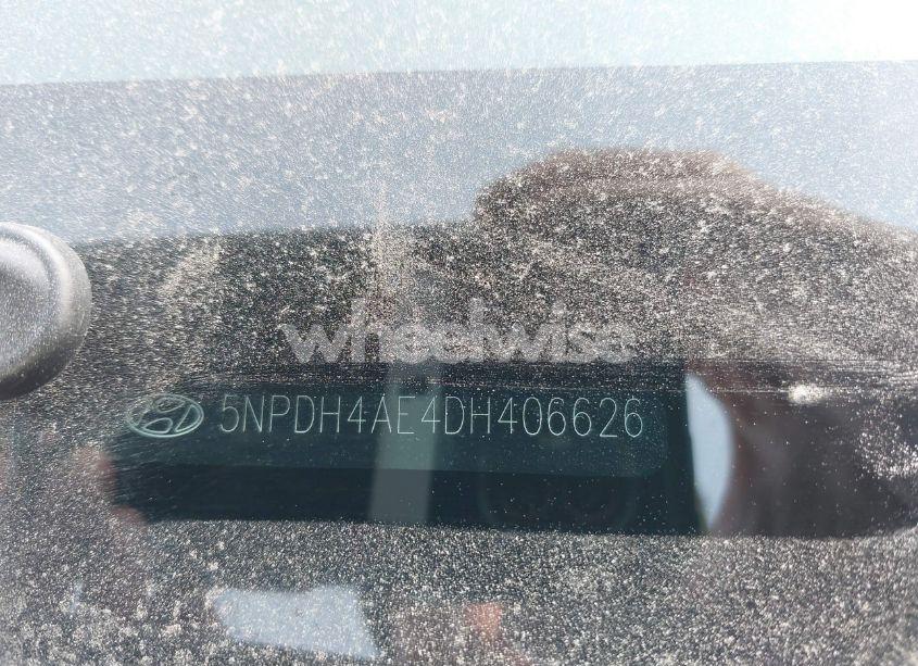 Photo 9 of 2013 Hyundai Elantra LIMITED (VIN 5NPDH4AE4DH406626)