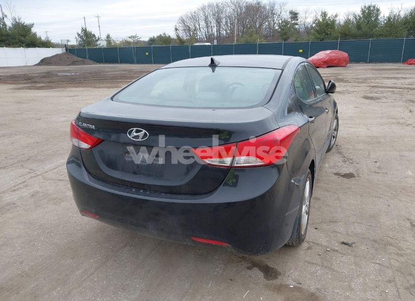 Photo 4 of 2013 Hyundai Elantra GLS (VIN 5NPDH4AE4DH407338)