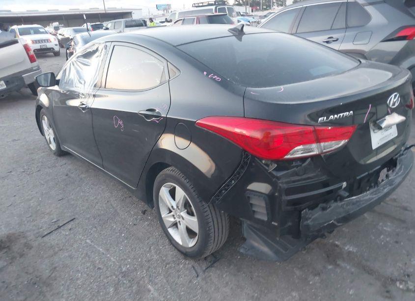 Photo 3 of 2013 Hyundai Elantra GLS (VIN 5NPDH4AE4DH435253)
