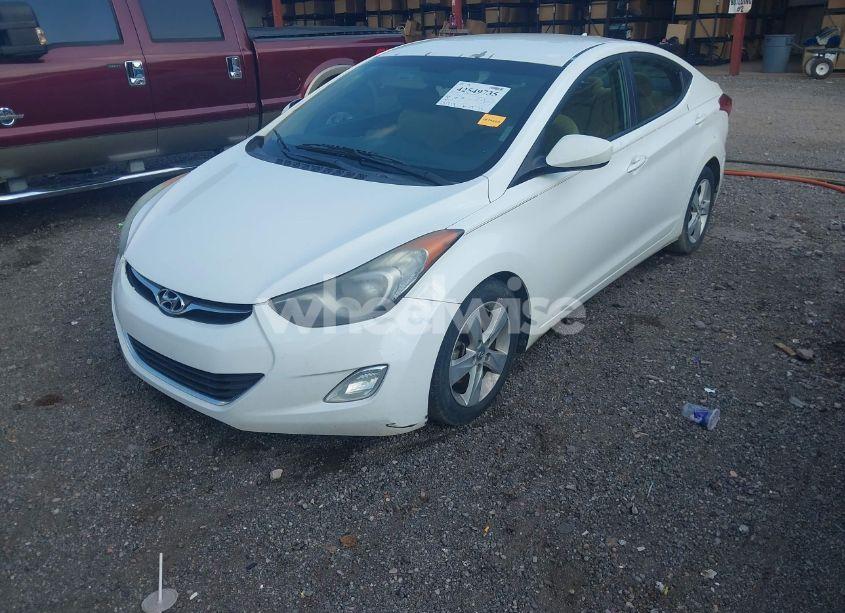 Photo 2 of 2013 Hyundai Elantra GLS (VIN 5NPDH4AE4DH451811)
