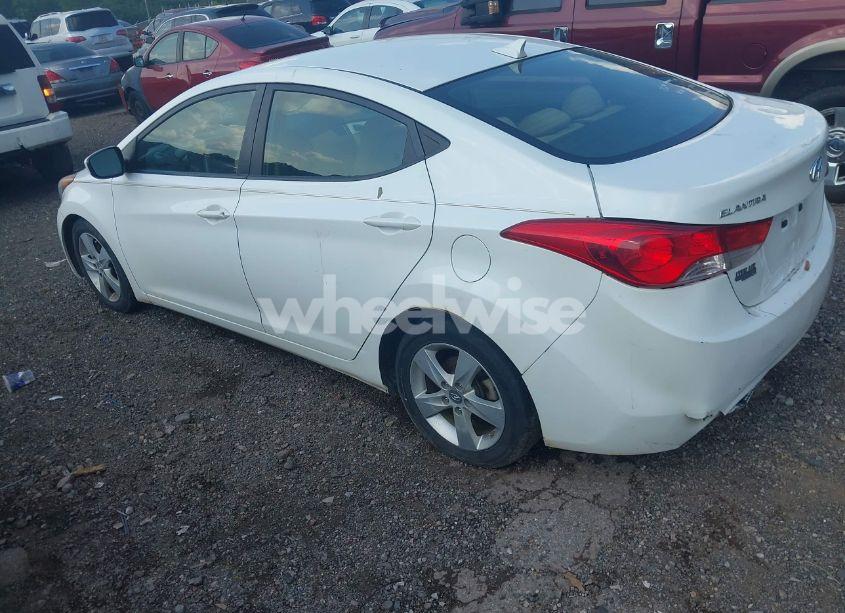 Photo 3 of 2013 Hyundai Elantra GLS (VIN 5NPDH4AE4DH451811)