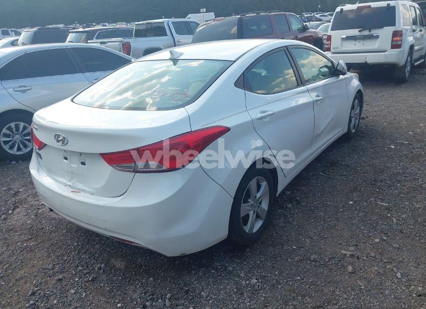 Photo 4 of 2013 Hyundai Elantra GLS (VIN 5NPDH4AE4DH451811)