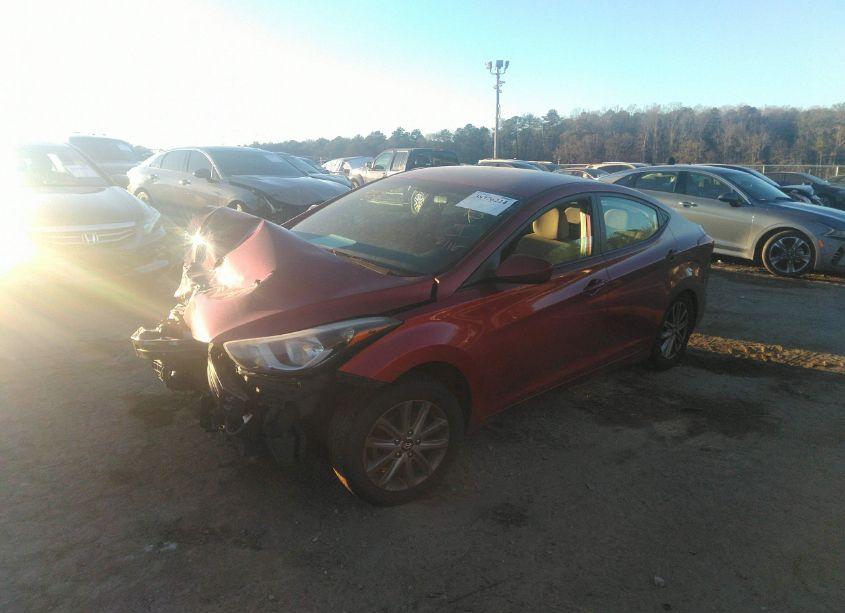 Photo 2 of 2014 Hyundai Elantra SE (VIN 5NPDH4AE4EH469212)