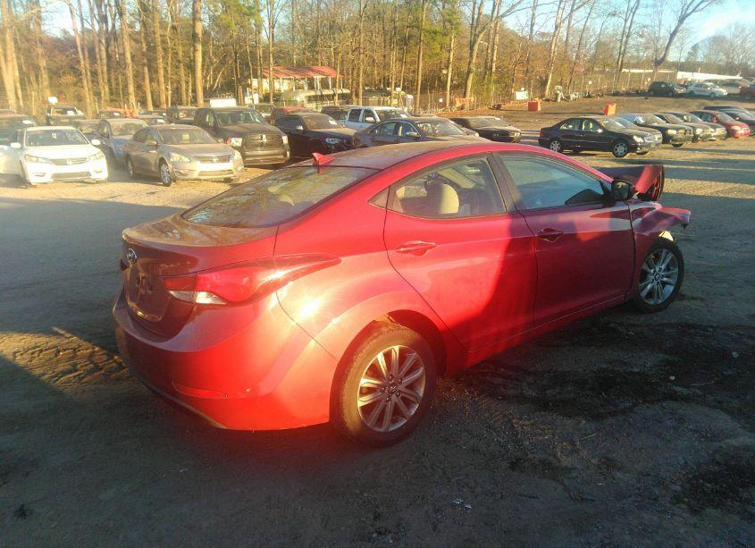 Photo 4 of 2014 Hyundai Elantra SE (VIN 5NPDH4AE4EH469212)