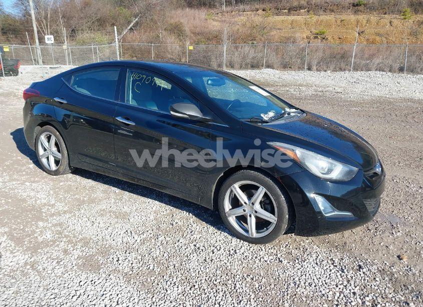 2014 Hyundai Elantra LIMITED (VIN 5NPDH4AE4EH478007) main photo