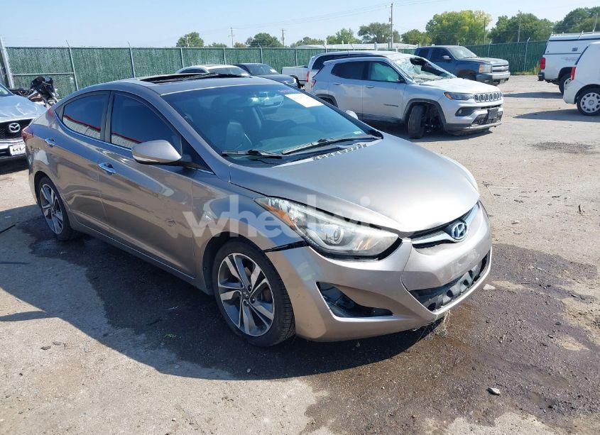 2014 Hyundai Elantra LIMITED (VIN 5NPDH4AE4EH506971) main photo