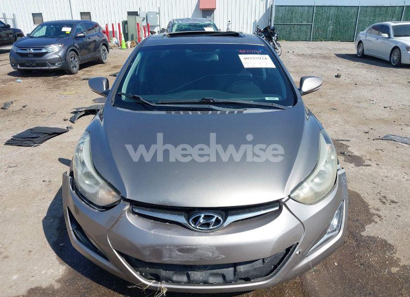 Photo 12 of 2014 Hyundai Elantra LIMITED (VIN 5NPDH4AE4EH506971)