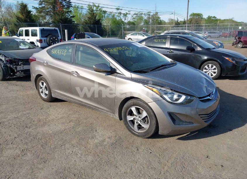 2014 Hyundai Elantra SE (VIN 5NPDH4AE4EH522782) main photo