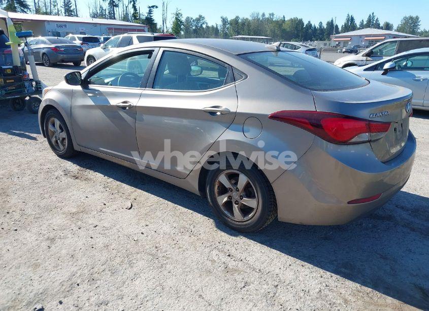 Photo 3 of 2014 Hyundai Elantra SE (VIN 5NPDH4AE4EH526573)