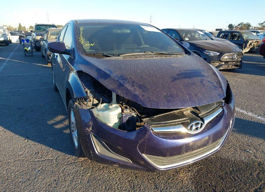 2014 Hyundai Elantra SE (VIN 5NPDH4AE4EH532812) main photo