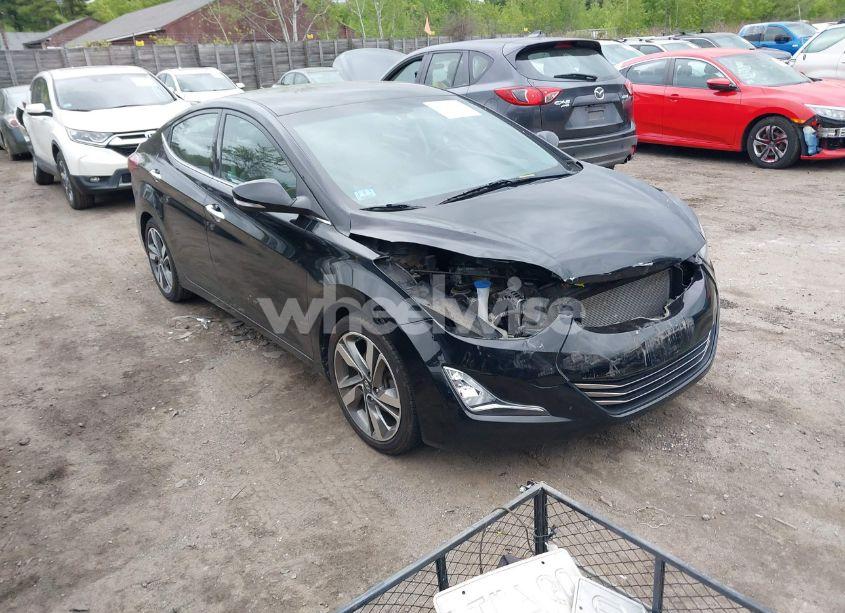 2014 Hyundai Elantra LIMITED (VIN 5NPDH4AE4EH533992) main photo