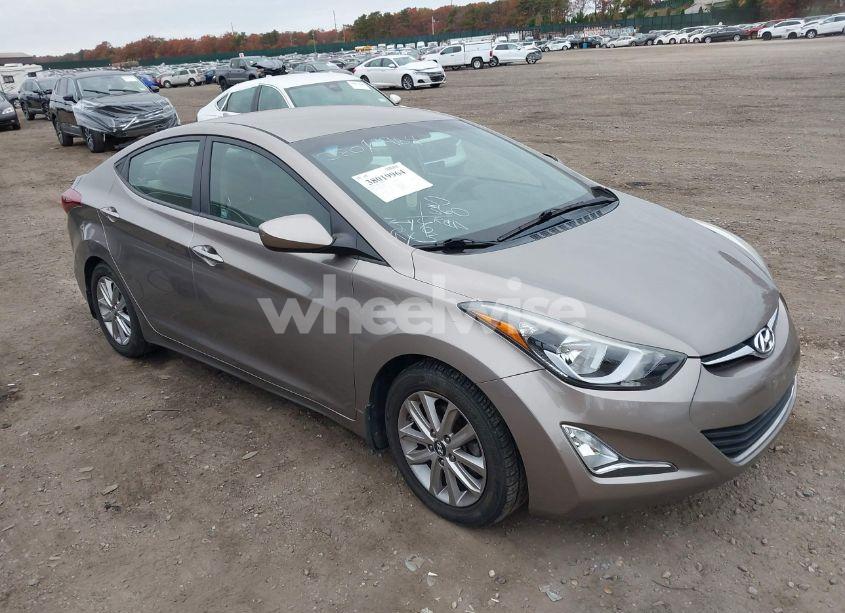 2014 Hyundai Elantra SE (VIN 5NPDH4AE4EH541185) main photo