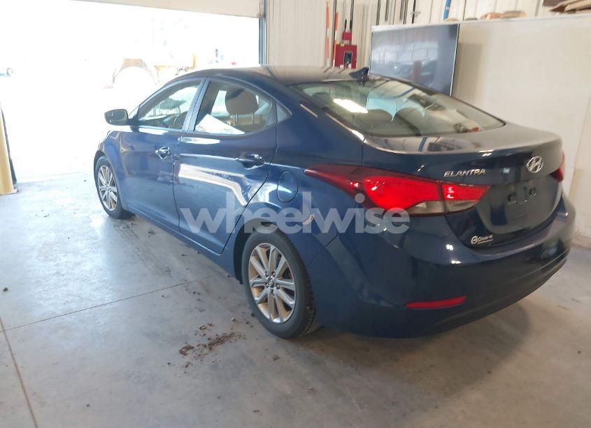 Photo 3 of 2015 Hyundai Elantra SE (VIN 5NPDH4AE4FH551149)