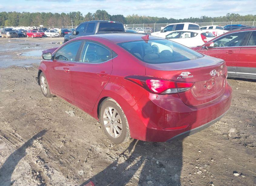 Photo 3 of 2015 Hyundai Elantra SE (VIN 5NPDH4AE4FH553886)