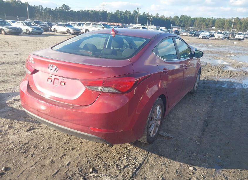 Photo 4 of 2015 Hyundai Elantra SE (VIN 5NPDH4AE4FH553886)
