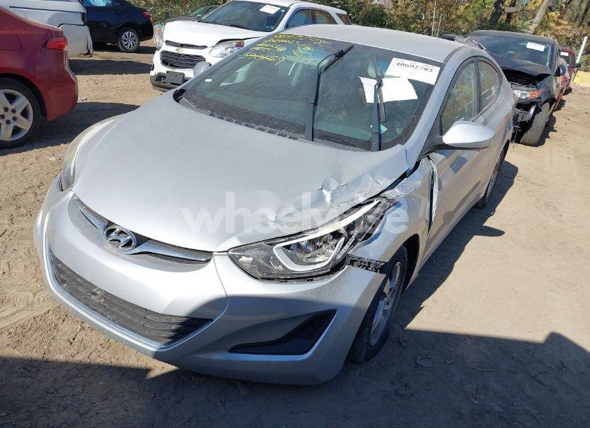Photo 2 of 2015 Hyundai Elantra SE (VIN 5NPDH4AE4FH590159)