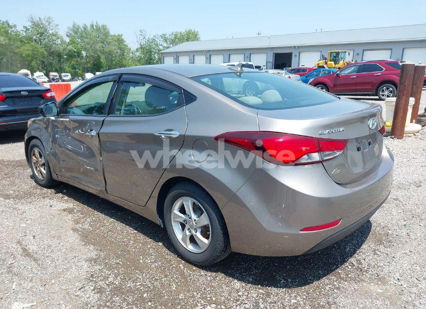 Photo 3 of 2015 Hyundai Elantra SE (VIN 5NPDH4AE4FH598584)