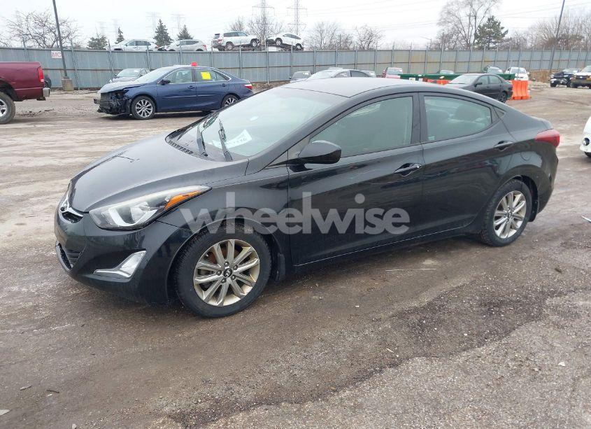 Photo 2 of 2015 Hyundai Elantra SE (VIN 5NPDH4AE4FH614914)