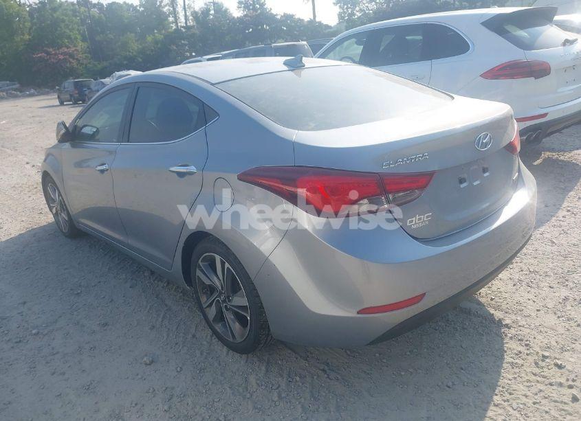Photo 3 of 2015 Hyundai Elantra LIMITED (VIN 5NPDH4AE4FH620938)