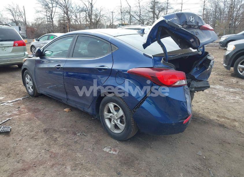 Photo 3 of 2015 Hyundai Elantra SE (VIN 5NPDH4AE4FH632992)