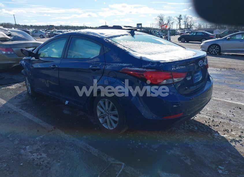 Photo 3 of 2015 Hyundai Elantra SE (VIN 5NPDH4AE4FH642096)
