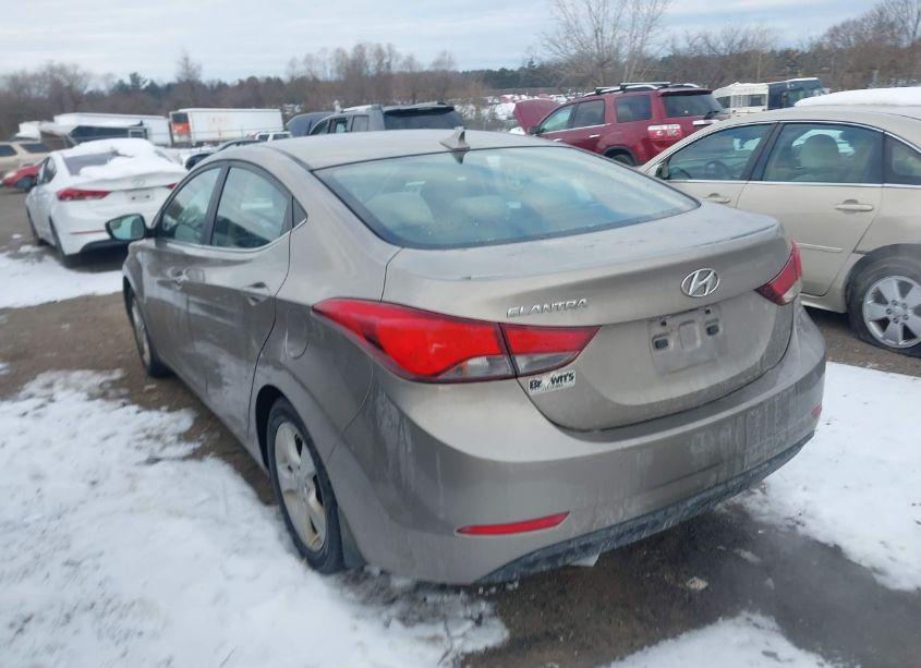 Photo 3 of 2016 Hyundai Elantra VALUE EDITION (VIN 5NPDH4AE4GH671910)
