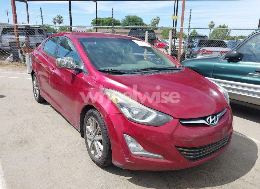 2016 Hyundai Elantra SE (VIN 5NPDH4AE4GH710401) main photo