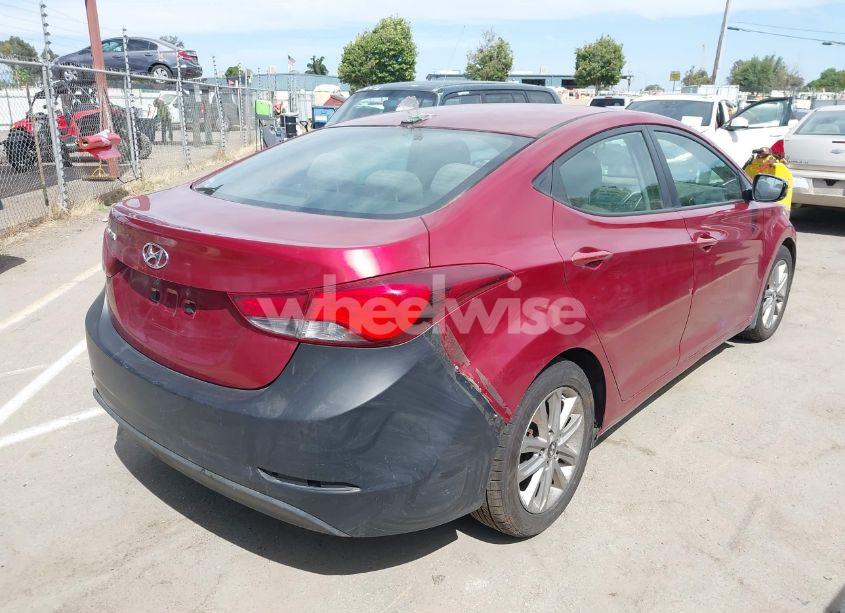 Photo 4 of 2016 Hyundai Elantra SE (VIN 5NPDH4AE4GH710401)