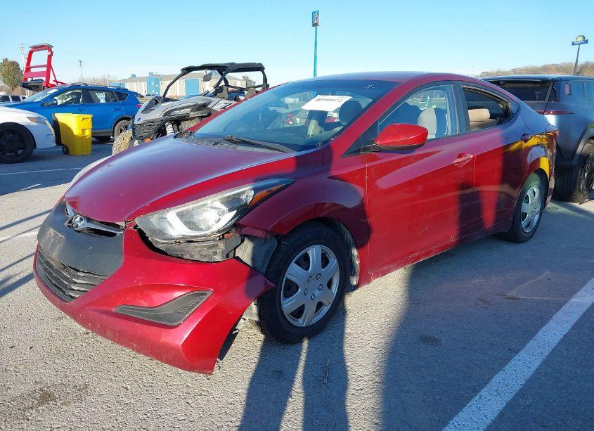 Photo 2 of 2016 Hyundai Elantra SE (VIN 5NPDH4AE4GH714285)