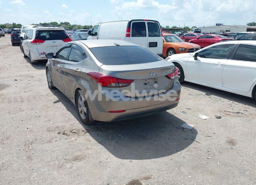 Photo 3 of 2016 Hyundai Elantra VALUE EDITION (VIN 5NPDH4AE4GH715193)
