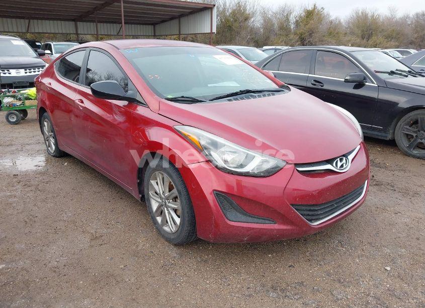 2016 Hyundai Elantra SE (VIN 5NPDH4AE4GH786393) main photo