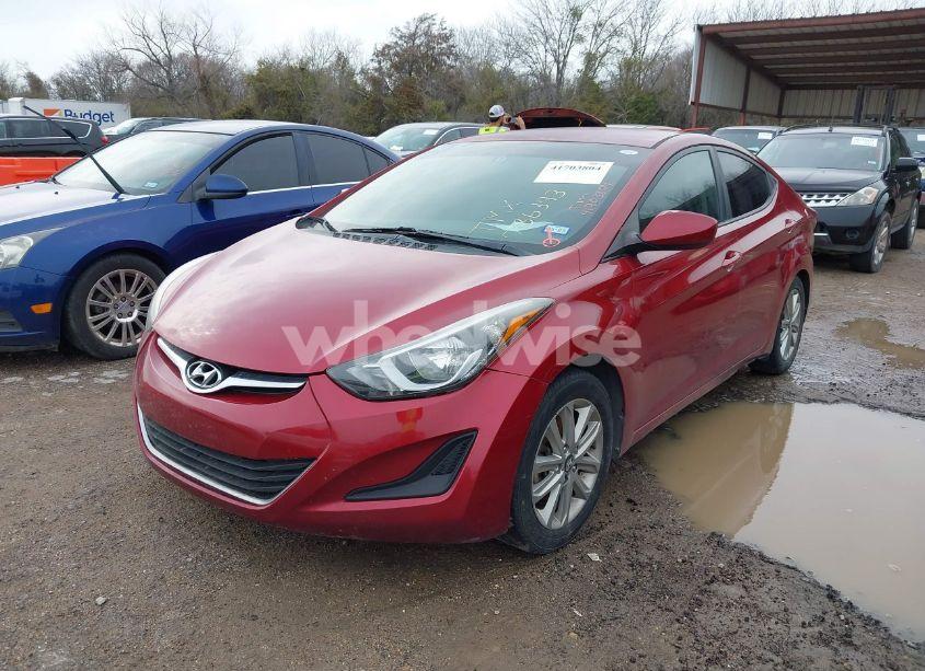 Photo 2 of 2016 Hyundai Elantra SE (VIN 5NPDH4AE4GH786393)