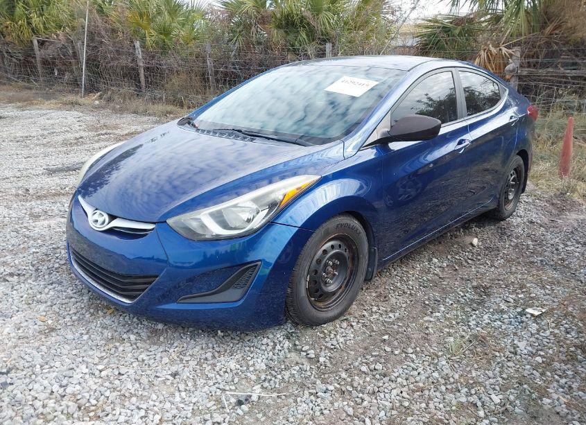 Photo 2 of 2016 Hyundai Elantra SE (VIN 5NPDH4AE4GH788774)