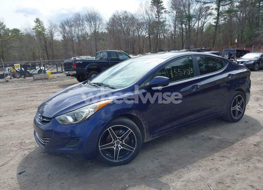 Photo 2 of 2011 Hyundai Elantra GLS (VIN 5NPDH4AE5BH005390)