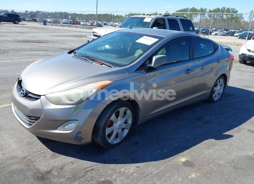 Photo 2 of 2011 Hyundai Elantra LIMITED (VIN 5NPDH4AE5BH013473)