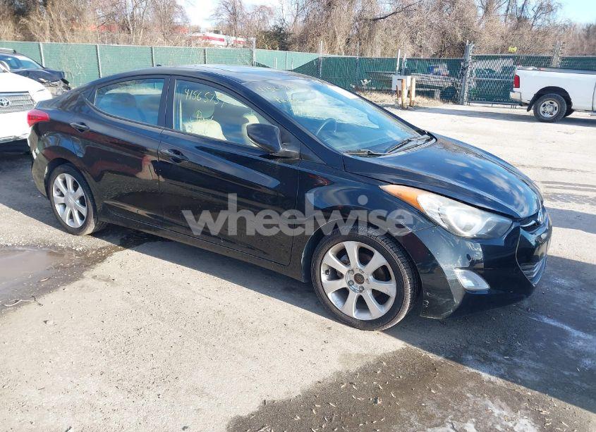 2011 Hyundai Elantra LIMITED (VIN 5NPDH4AE5BH076198) main photo