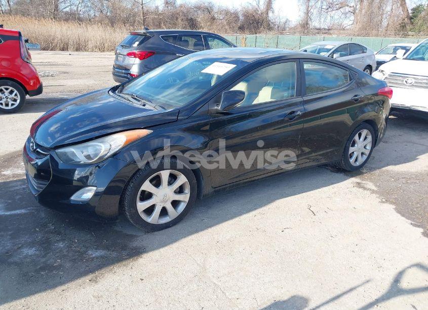 Photo 2 of 2011 Hyundai Elantra LIMITED (VIN 5NPDH4AE5BH076198)
