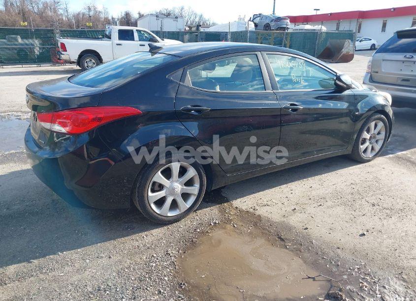 Photo 4 of 2011 Hyundai Elantra LIMITED (VIN 5NPDH4AE5BH076198)