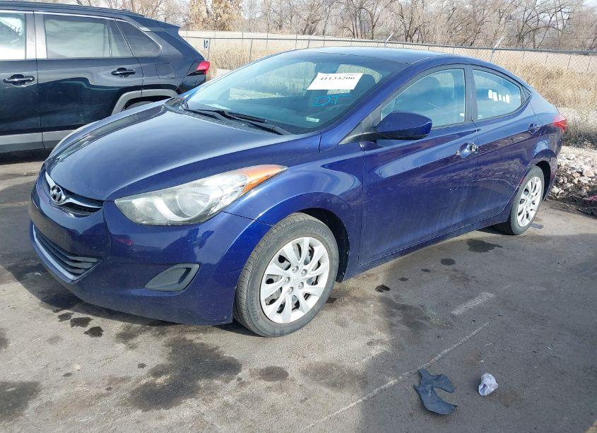 Photo 2 of 2012 Hyundai Elantra GLS (VIN 5NPDH4AE5CH064232)
