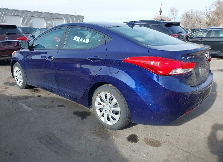 Photo 3 of 2012 Hyundai Elantra GLS (VIN 5NPDH4AE5CH064232)