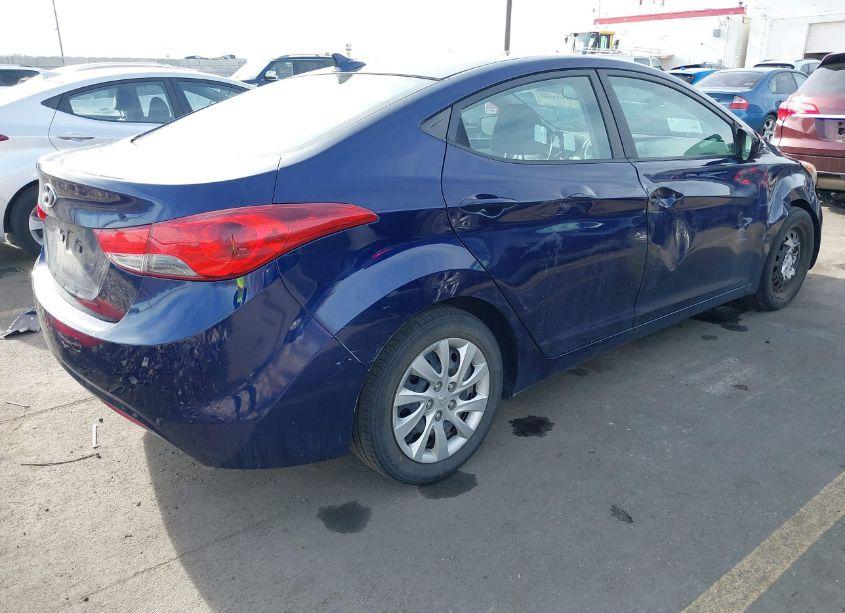 Photo 4 of 2012 Hyundai Elantra GLS (VIN 5NPDH4AE5CH064232)