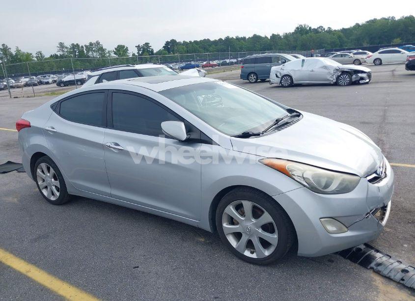 2012 Hyundai Elantra LIMITED (VIN 5NPDH4AE5CH100730) main photo