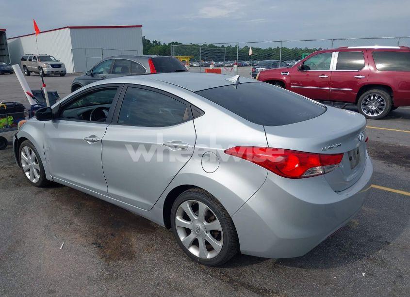 Photo 3 of 2012 Hyundai Elantra LIMITED (VIN 5NPDH4AE5CH100730)