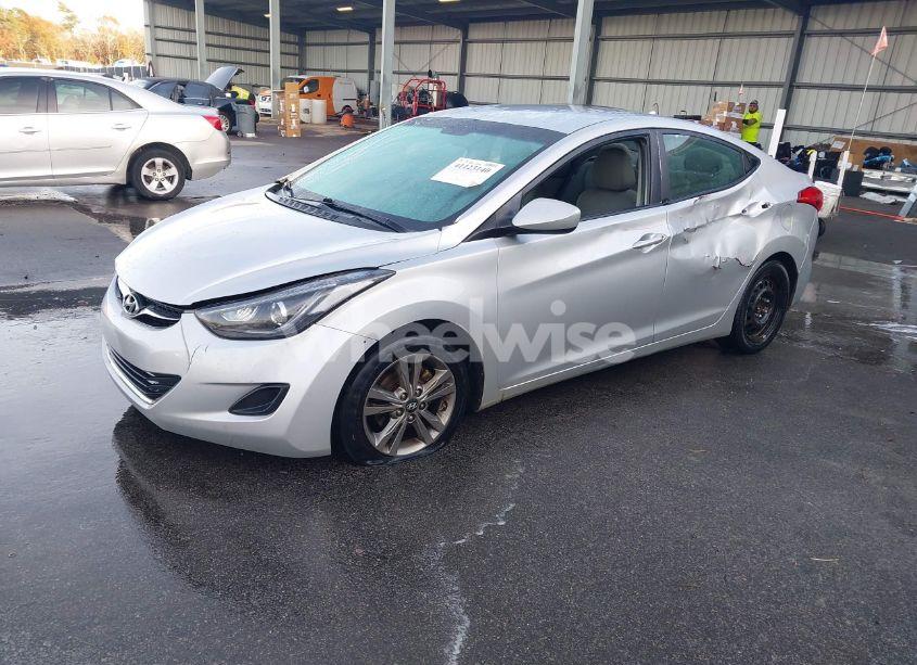 Photo 2 of 2012 Hyundai Elantra GLS (VIN 5NPDH4AE5CH123988)