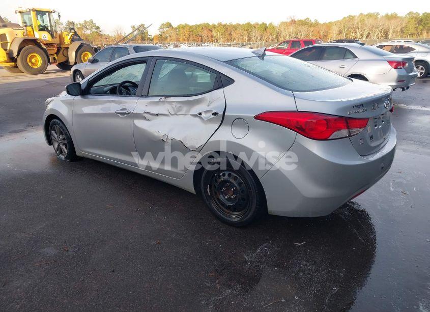 Photo 3 of 2012 Hyundai Elantra GLS (VIN 5NPDH4AE5CH123988)