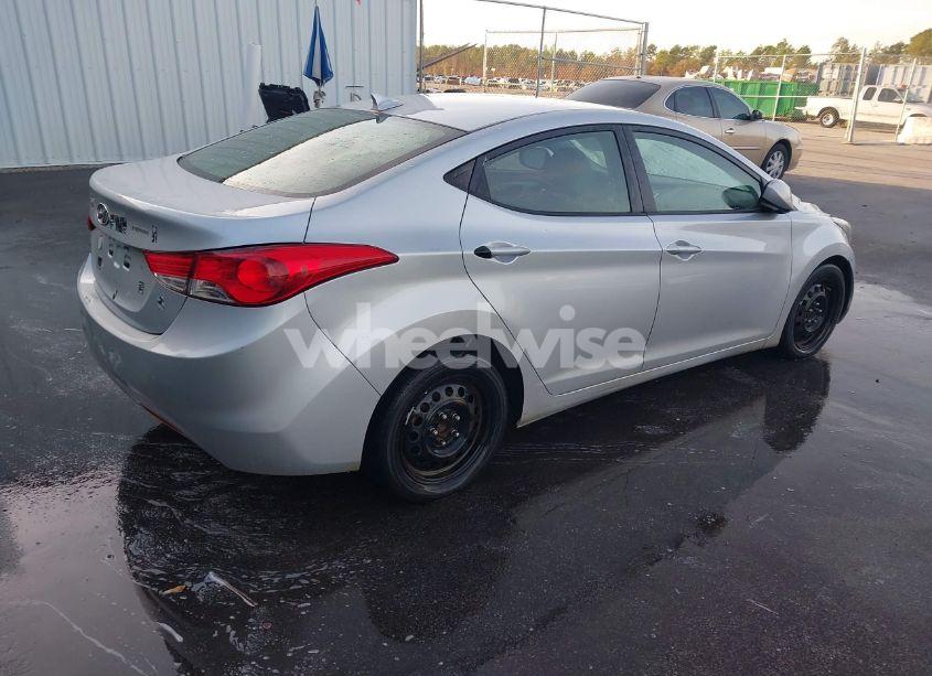 Photo 4 of 2012 Hyundai Elantra GLS (VIN 5NPDH4AE5CH123988)