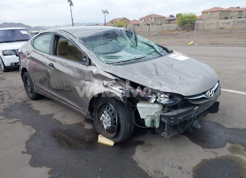 2012 Hyundai Elantra GLS (VIN 5NPDH4AE5CH126566) main photo