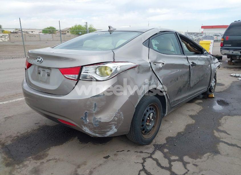 Photo 4 of 2012 Hyundai Elantra GLS (VIN 5NPDH4AE5CH126566)