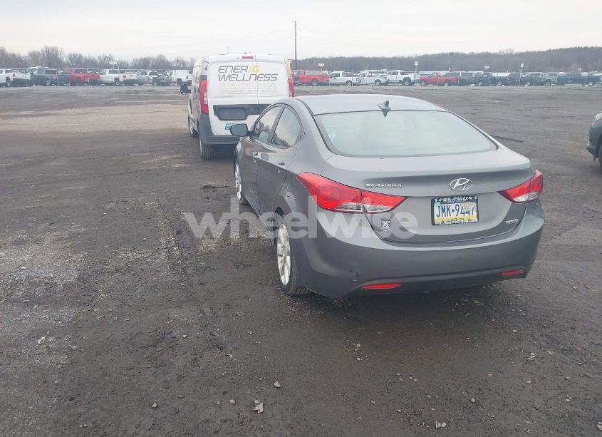 Photo 3 of 2012 Hyundai Elantra LIMITED (VIN 5NPDH4AE5CH150639)